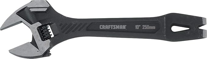 CRAFTSMAN Adjustable Wrench, 10-Inch Demolition (CMMT12003)