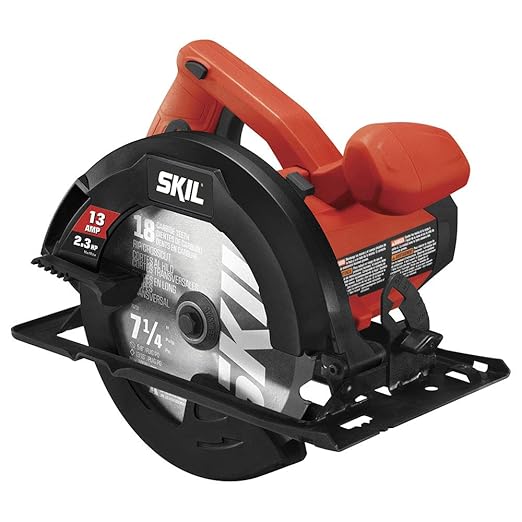 Skil 5080-01 13-Amp 7-1/4″ Circular Saw (Red)