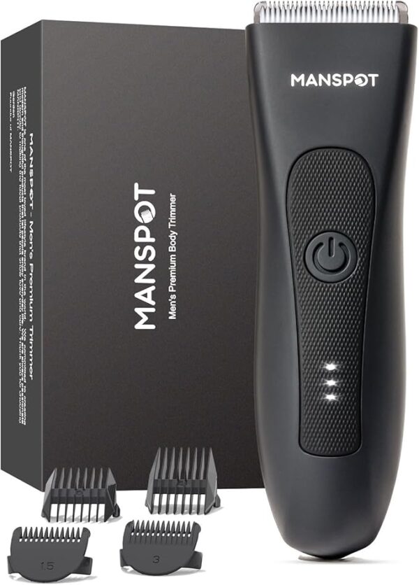 MANSPOT Manscape Groin & Body Hair Trimmer for Men