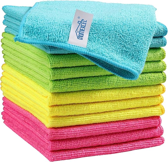 12 Pack Microfiber Cleaning Cloth